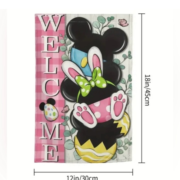 NWT Disney Easter Flag - Picture 5 of 7